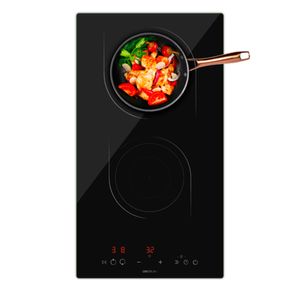 Placa de inducción Cecotec Bolero Squad I 2001 2 zonas negro