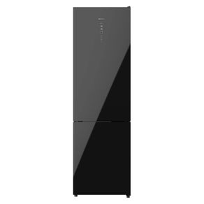Frigorífico combi Cecotec Bolero CoolMarket Combi 356 Glass D Total No Frost 356L D negro 200 cm