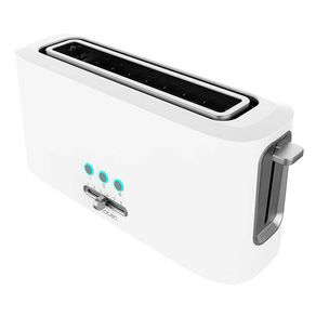 Tostador Cecotec Toast&Taste 10000 Extra 980W ranura extra ancha blanco