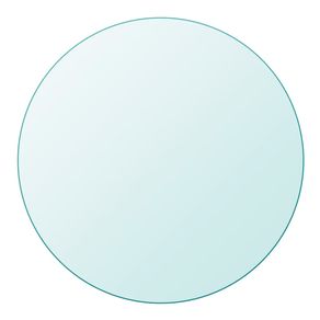 Tablero de mesa de cristal templado redondo Ø60 cm