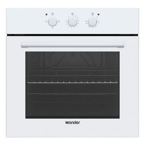 Horno Wonder WH3800EB 76L 2300W 3 programas A blanco 58 cm