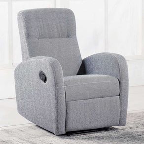 Sillón relax Home elevación automática tejido Bali gris perla