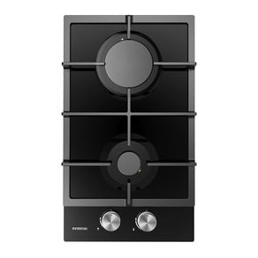 Encimera de gas Infiniton GAS-CR2B 4300W 2 fuegos negro 30 cm