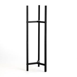 Soporte macetero MOA Vinthera diseño vertical negro 71x21x21 cm