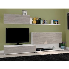 Composición Salón Única Aga Andersen pino/gris 250 cm