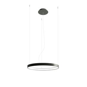 Lámpara de techo Rio 55 LED 3000K 1 pantalla negro Ø55 cm